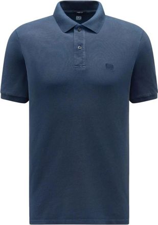 C.P. Company Polo - Heren - Polos - Blauw - L - Katoen - Tops