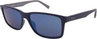 Ferragamo Ferragamo Mens Fashion 57mm Sunglasses