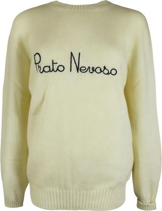 Jurta Trui met geborduurd detail - Beige