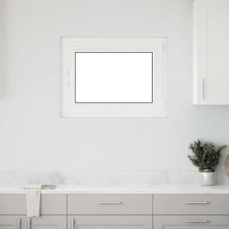 Berkfield Home Basement Window RISOR 80x60 cm Tilt&Turn DIN Right Anthracite