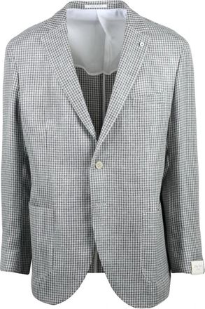 L.B.M. 1911 Giacca Stondata - Heren - Blazers - Grijs - 3XL - Katoen - Jassen