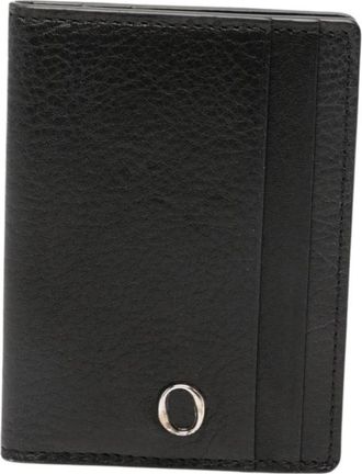Orciani Kaarthouder - Heren - Portefeuilles - Zwart - ONE Size - Leer - Accessoires