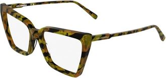 Karl Lagerfeld Optical Frame - Dames - Brillen - Bruin - 56 MM - Accessoires