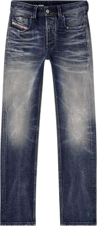 Diesel Jeans con passanti per cintura - Blu