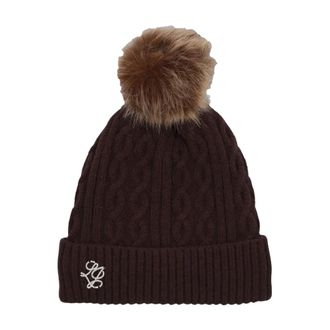 Liu Jo Dames Hoeden Serie Con Trecce - Hat Bruin - Maat Onesize - Dames - Hoeden - Bruin - ONE Size - Accessoires