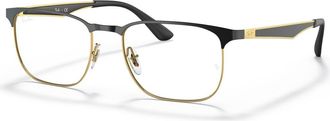 Ray-Ban 54mm Square optical glasses in Black at Nordstrom
