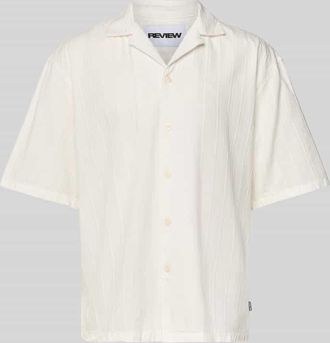 Review Regular Fit Freizeithemd mit Reverskragen in Offwhite, Gr&ouml;&szlig;e XL