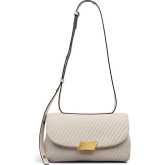 Radley London The Belsize - Quilt Medium Flapover Crossbody Bag in Salt at Nordstrom