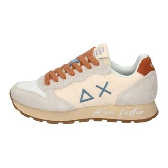 Sun 68 Sneakers, male, Beige, Size: 13 US Low Top Sneakers