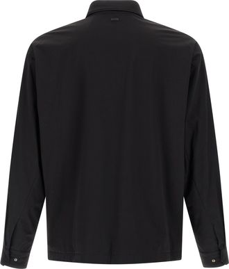 Herno Technical Windproof Overshirt - Black