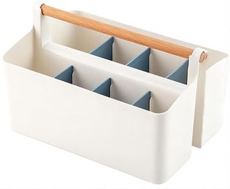 No Brand Portal&aacute;pices Multifuncional De 8 Unidades, Organizador De Escritorio De Gran Capacidad Con 8 Compartimentos Para Papeler&iacute;a, Material Escolar Y Art&iacute;cul