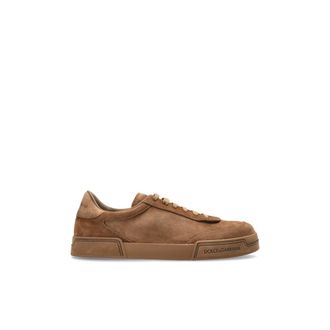 Dolce & Gabbana Sneakers, male, Brown, Size: 10 1/2 US Suede Sports Shoes