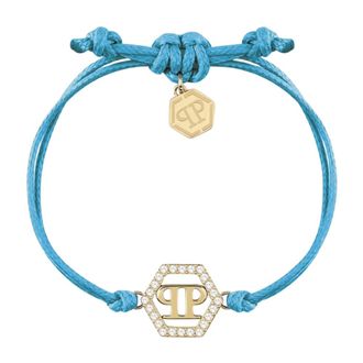 Philipp Plein Accessoires, Dames, Blauw, ONE Size, Polyester, Bracelet