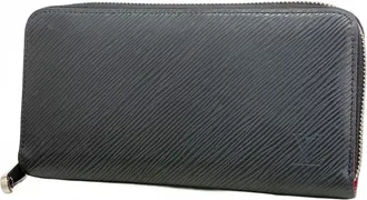 Louis Vuitton Black Long Wallet (Bi-Fold) (Pre-Owned)