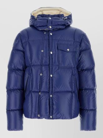Moncler serfanto hooded nylon down jacket