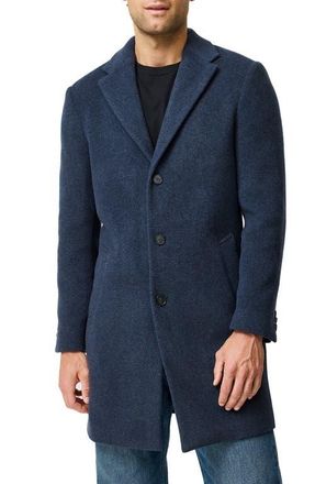 Rodd & Gunn Colwood Wool Blend Twill Coat in Navy Marle at Nordstrom, Size Xx-Large