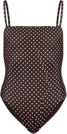 Matteau Badmode, Dames, Bruin, L, Petite Square Maillot