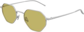 Bottega Veneta unisex, Accessoires, Grijs, Maat: 51 MM Polyamide