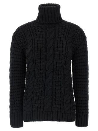 Moncler Womens Moncler X Edward Enninful Tricot Turtleneck Sweater