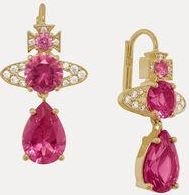 Vivienne Westwood Ismene Drop Earrings Gold-rose-white-cz Gold-rose-white-cz Women