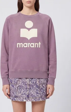 Isabel Marant Felpa girocollo in misto cotone con logo