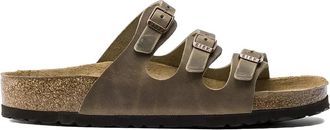 Birkenstock Sandali slides Florida - Marrone
