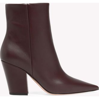 Gianvito Rossi Keinna Bootie in Red Calf at Nordstrom, Size 40.5