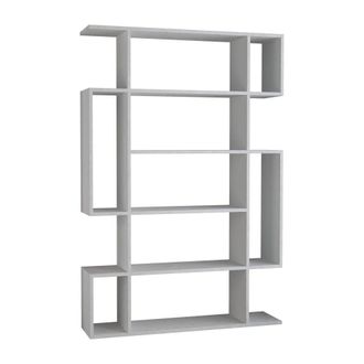 Habitat & Jardin Librer&iacute;a de madera mito - 110 x 25 x 161 cm - blanco