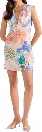 Minkpink Ravina Bias Mini Dress In Multi