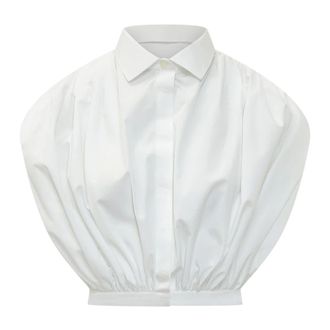 Givenchy Dames, Blouses & Shirts, Wit, Maat: 2XS Katoen