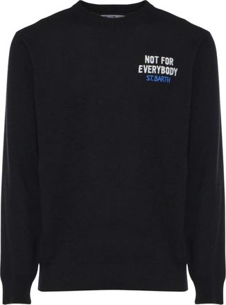 MC2 Saint Barth Jersey de cuello redondo - Knitwear - Hombre - Negro - XL