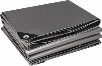 OEM Lona Protectora De 2x2 M, Impermeable, Cubierta Protectora, Color Plata