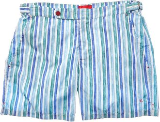 Isaia Print Swim Trunk