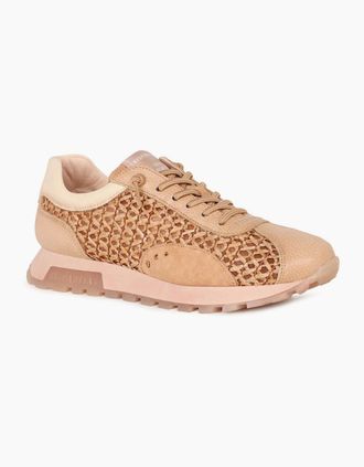 Hispanitas Womens Oregon Womens Trainers - Tan - Size: 4