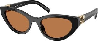 Miu Miu Sunglasses, female, Black, 54 MM, MU A04S 16K10I