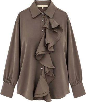 Nouvelle/Silk95Five Camicia in seta - - Blouses & Shirts - Donna - Marrone - S