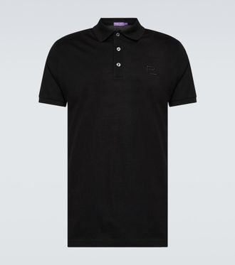 Ralph Lauren Purple Label Cotton pique polo shirt