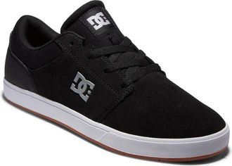 DC Skateschuh DC SHOES Crisis 2 S, Herren, Gr. 12,5(46,5), schwarz, Obermaterial: Leder [Kuh] / Futter: Textil / Aussensohle: Gummi, Schuhe Skateschuh