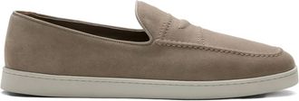 Churchs Mocassini Peebles in pelle scamosciata - Grigio