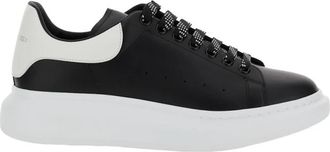 Alexander McQueen Oversized Sneaker - Heren - Sneakers - Zwart - 45 EU - Leer - Schoenen