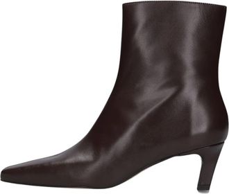 Toral Shoes Erica Enkellaarsjes - Dames - Cowboylaarzen - Bruin - 36 EU - Leer - Schoenen