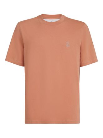 Brunello Cucinelli Brunello Cucinelli T-Shirt aus Baumwolle mit Logo