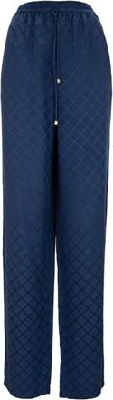 Elisabetta Franchi Pantalone - - Trousers - Donna - Blu - M