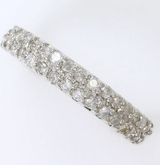 C&A White Gold White Gold (14K) Band Ring (Pre-Owned)
