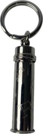 Cartier Pre-owned Accessories, female, Gray, Size: ONE SIZE Pre-owned Vintage Silver Key-holder