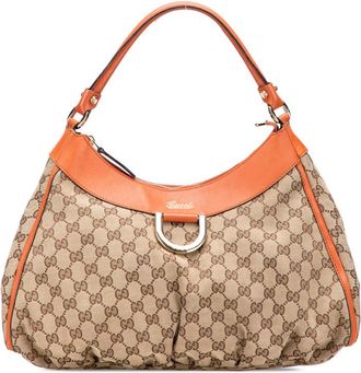 Gucci Pre-owned Gucci GG Canvas Abbey D Ring Shoulder Bag Ladies LDLY2T8V10XJ2R2D