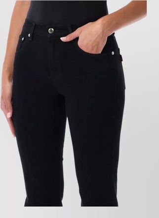 Haikure denim mid-rise flared jeans