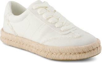 Toms Jesse Espadrille Sneaker in White at Nordstrom, Size 8.5