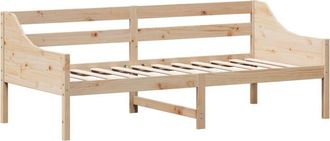 vidaXL Sof&aacute; cama sin colch&oacute;n madera maciza de pino 90x200 cm Vidaxl