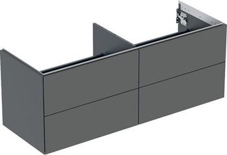 Keramag Geberit One Mueble Bajo Lavabo Para Encimera, 4 Cajones